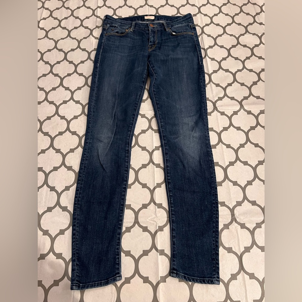 Mother The Looker Flowers From The Storm Jeans Women’s Size 27 Made In U.S.A